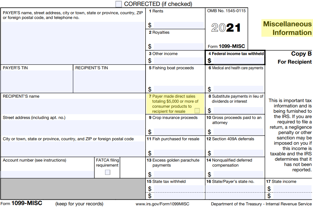 Form 1099-MISC