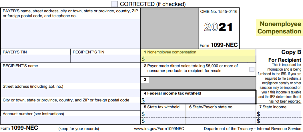 Form 1099-NEC